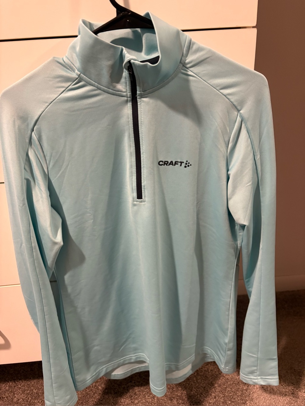 Craft Women's Light Blue Quarter-Zip Pullover